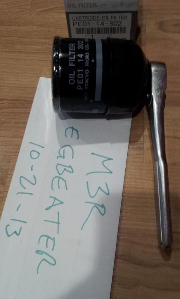 FS OEM oil filter cap wrench tool for PE01 & B6Y1 Mazda filters NEW